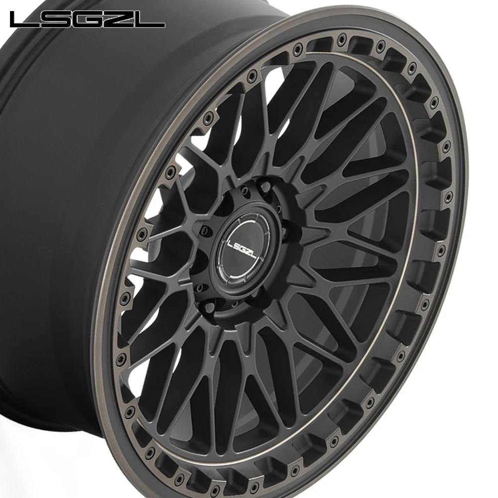 LSGZL Aluminum Alloy Forged Monoblock Two-piece Car Wheels Rims for SUV ...
