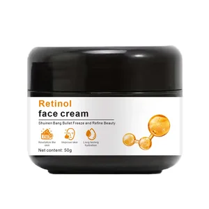 Organic Custom Deep Moisturizing Face Cream Vitamin E Wholesale Private Label for Acne Brightening Skin Care Lightening Effect