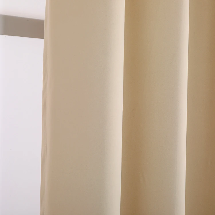 Modern rideau salon Simple Design Blackout Curtain Cloth curtains for the living room luxury