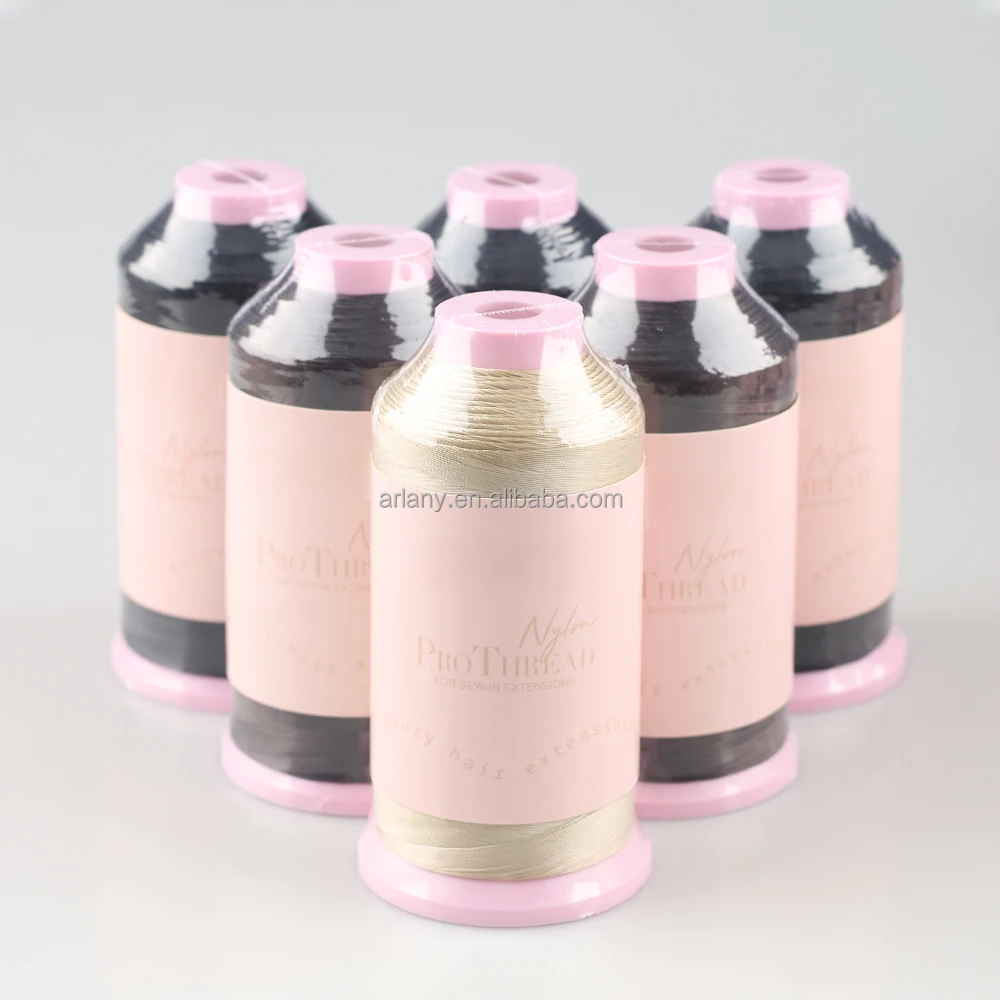 Arlany Nylon Bonded Weaving Thread For Hair Extension Installation