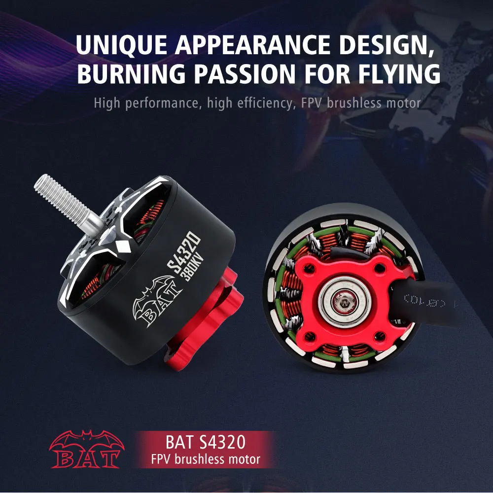 Mitoot-Moteurs sans balais à couple élevé pour avion multi-axes RC, multicoptère, quadrirotor, 5010, 360KV, execute KV  26