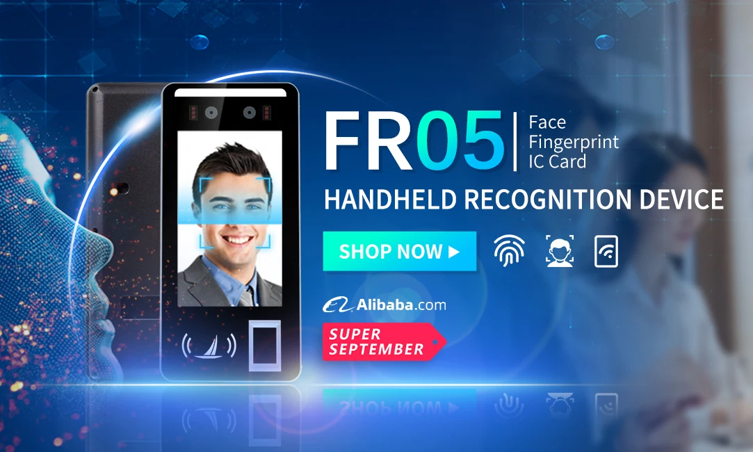 Hfsecurity Fr05 Biometric Fingerprint Face Recognition Terminal For ...