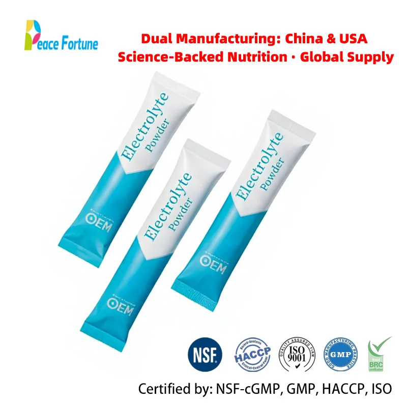 Wholesale Hydration Electrolyte Powder for Sports Instant Health Vitamins Keto Hydration Powder Packets Energy Drink