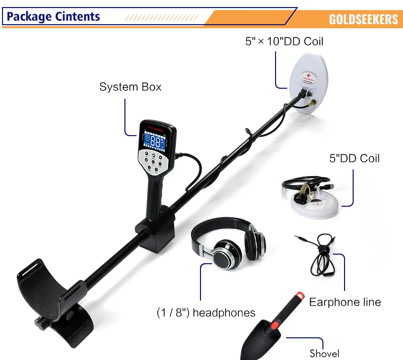 Gds2000 Underground Metal Detector Treasure Hunting Metals Detector