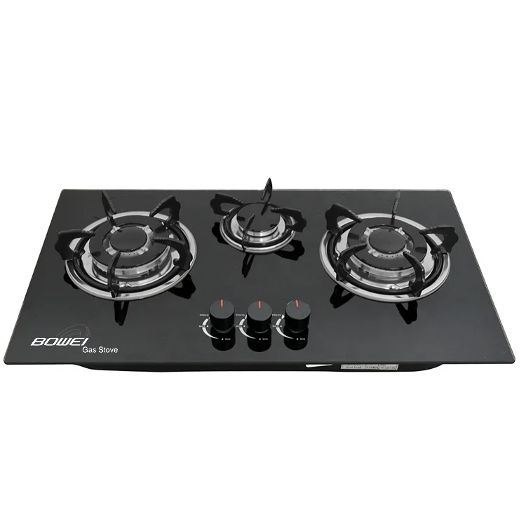 tempered glass gas cooker