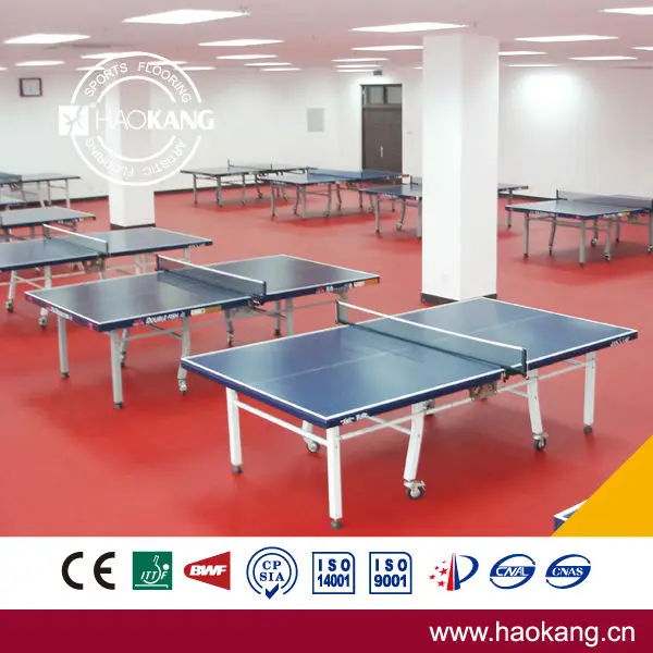 Большая скидка! Красный напольный коврик для настольного тенниса 8,0 мм