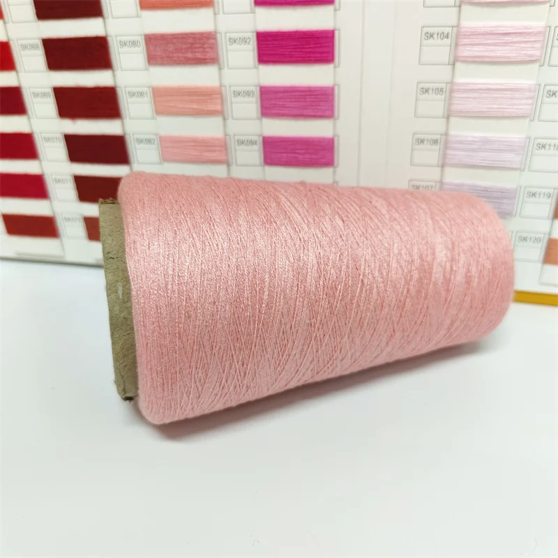 Yarn Manufacturers Colored 28% PPT 15% Viscose 57% Polyester Blend Core Spun Sweater Yarns