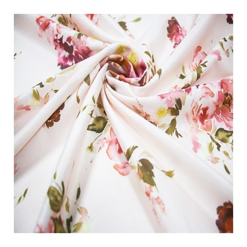 100% Polyester Organic Milk Fiber Fabric Digital Print for Garments Suits Sleepwear Underwear Wrinkle Resistant for Girls