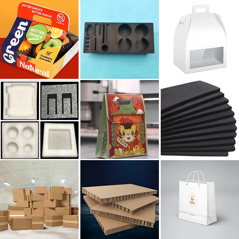 ZXT Customized CNC Advertising KT Cardboard/Corrugated Board/Sticker Digital Box Carton Vibrating Knife Cutting Machine