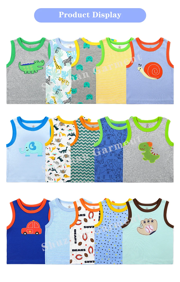 Sleeveless Baby T-shirt