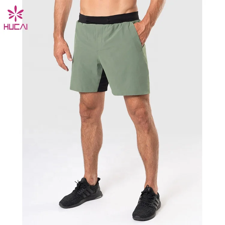 mens nylon spandex shorts