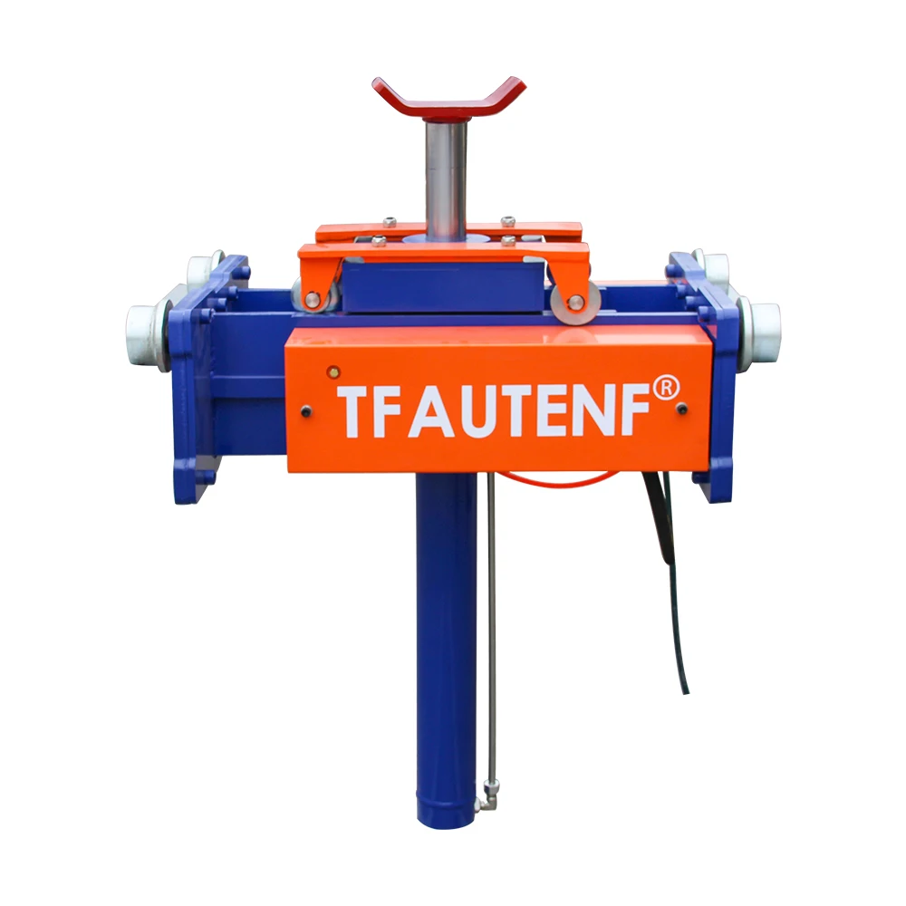 TFAUTENF Latest Design Hydraulic Bus Pit Lift 20 Tons Pneumatic Pit Trench Single Cylinder Car Jack