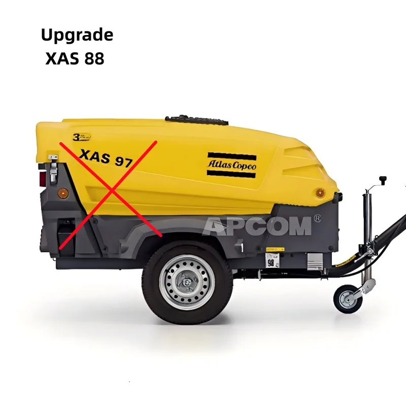 Atlas Copco XAS97 Diesel Engine Air Compressor 5.0m3/min - OEM