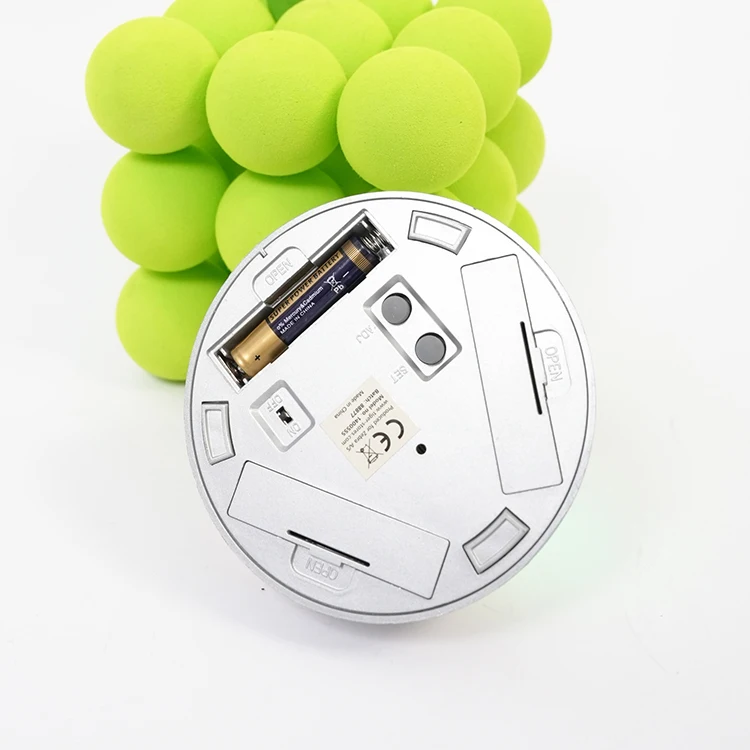 Baby Night Light Projector Sky Star Light Clear Table Digital Alarm Clock Projection Clock