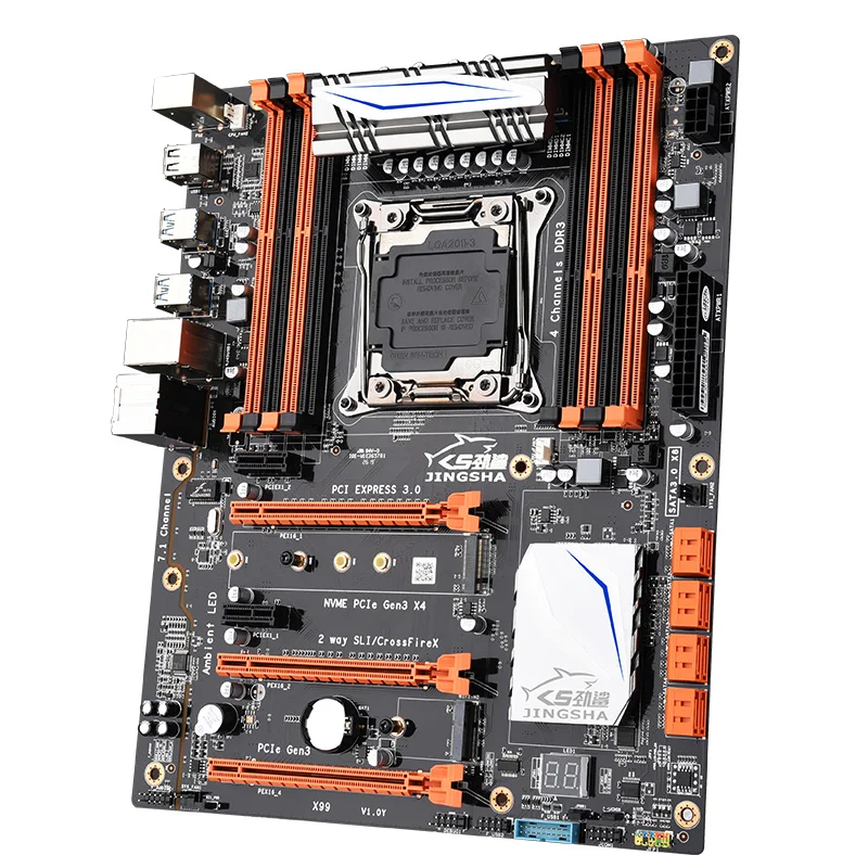 Jingsha LGA 2011 V3/V4 Motherboard X99 Motherboard Memory Cpu Kit  Combination E5 2678