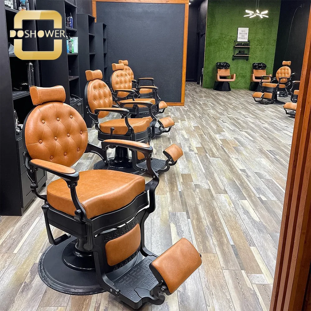 鏡両面サロン椅子2つ