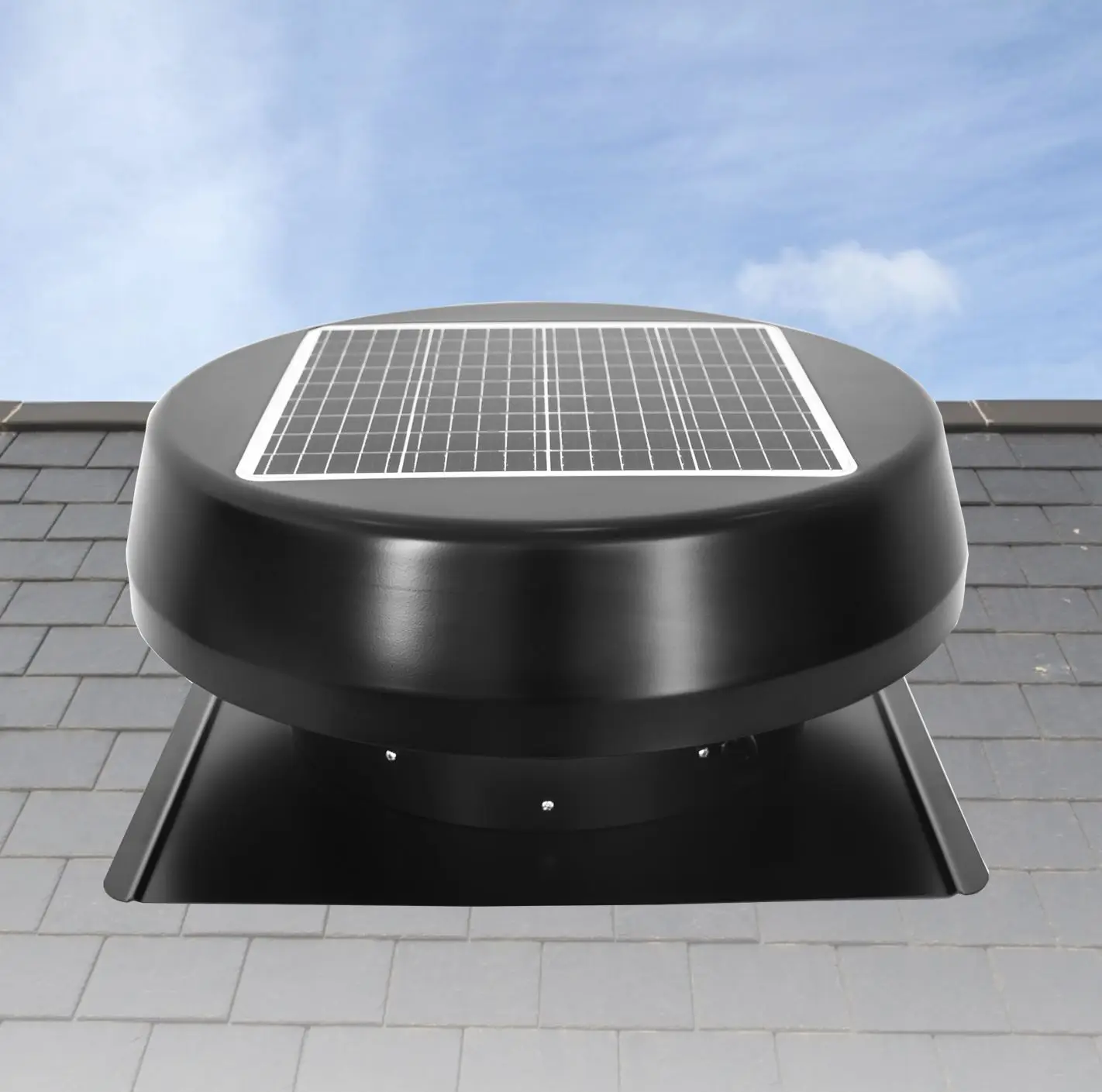 Wiring Free 25W Solar Energy Power Roof Vent Hot air Extracting Attic Heat  Exhaust Solar Roof Ventilation Fan for Attic House