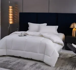Hilton Style Quilted Bedding All Season Duvet Insert Soft Fluffy Warm for Home Hotel Bedroom Premium Hotel Grade