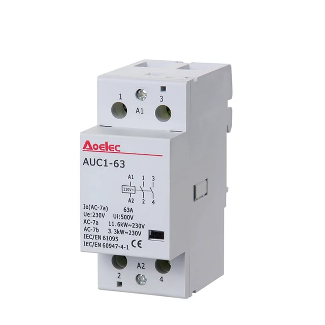 AUC1 1M 20A with Semko Certificate Electrical Modular Contactor