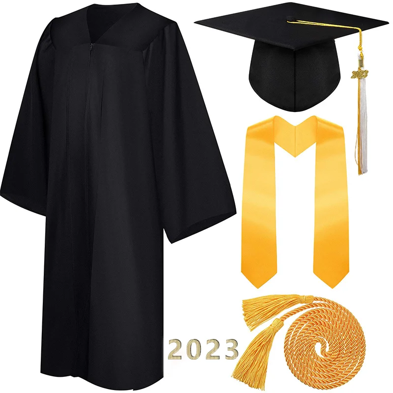 Wholesale Graduation Caps And Gowns College Toga Y Birrete De