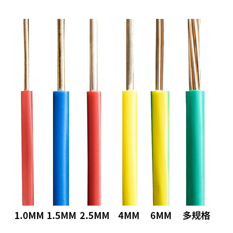 Hot 1.5mm 2.5mm 4mm 6mm Singo Core Copper House Wiring Cable 2.5mm Pvc