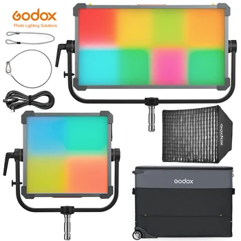 GODOX KNOWLED P300R/P600R 1800k-10000k RGB Light Professional Audio Video Lighting Photography LED Light Panel for Film Studio