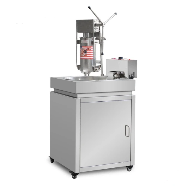 Churro Filler Machine Churro Making Machine 15L Automatic Horizontal Churro Machine Maker for Sale