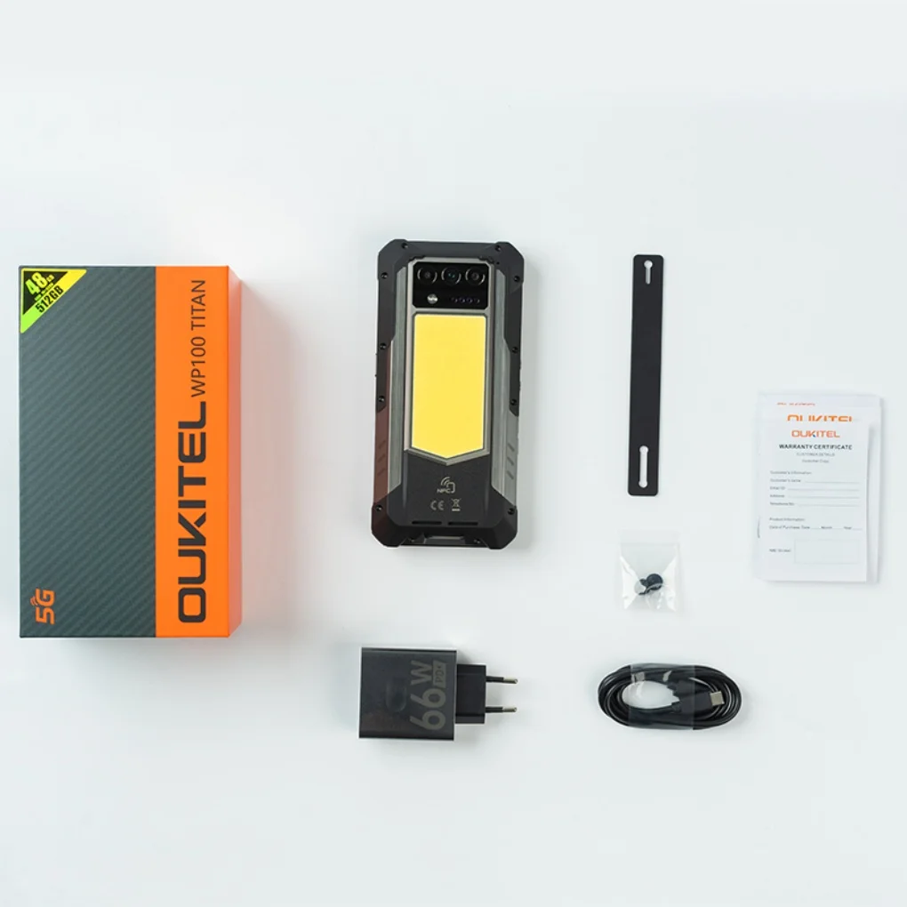 Oukitel WP100 Titan Rugged Smartphone 12+512GB With Projector 1200