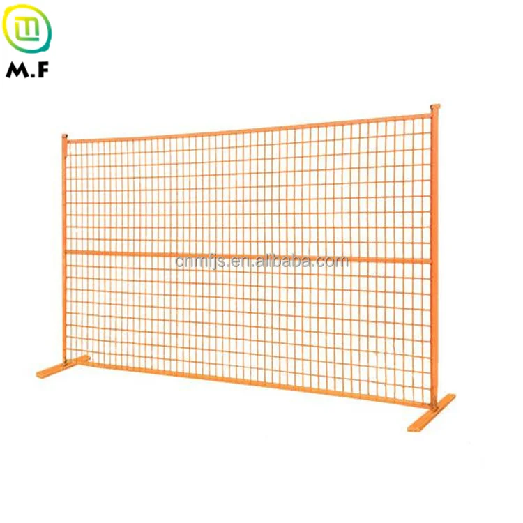 2.1m 2.4m Mobile Portable Australia temporary fence for construction site manufacture