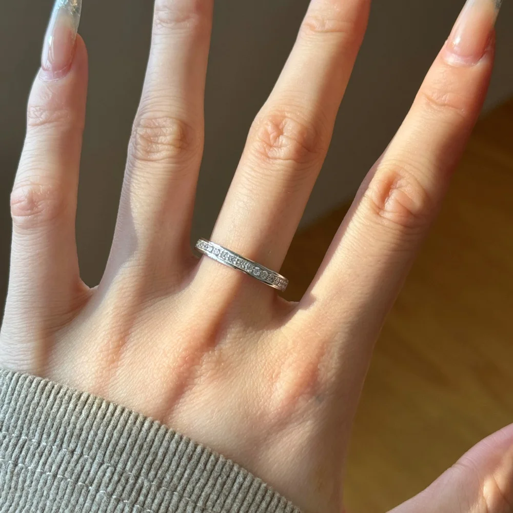 KAKODIY fashion engagement new wedding 925 sterling silver French luxury concave ring detail 4