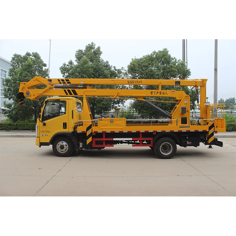 Foton 18m Articulating Telescopic Bucket Truck 118kw/160ph Diesel ...