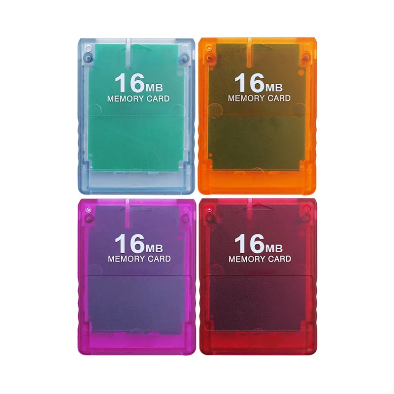 8MB to 64MB Memory Cards for PS2 FMCB - Durable & Colorful