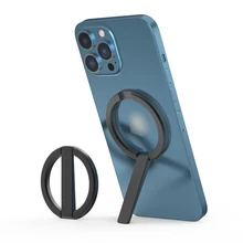 Zinc Alloy Magnetic Foldable Portable Universal Desktop & Bed Phone Stand with Flexible Mobile Holder