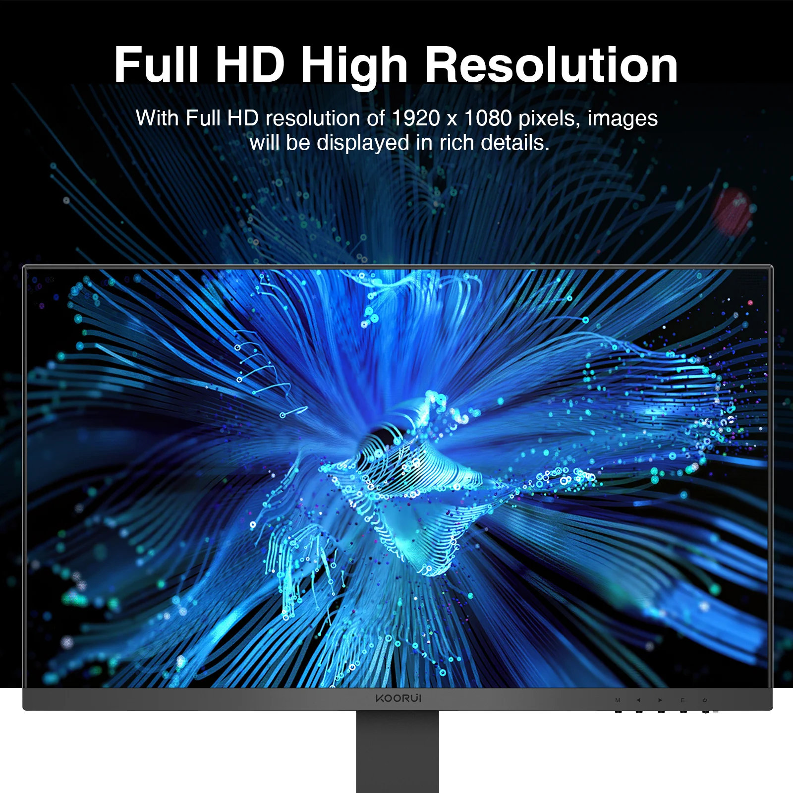 KOORUI IPS Monitor 27-inch FHD Gaming 27V型 27N1 0 Inch | Full 27