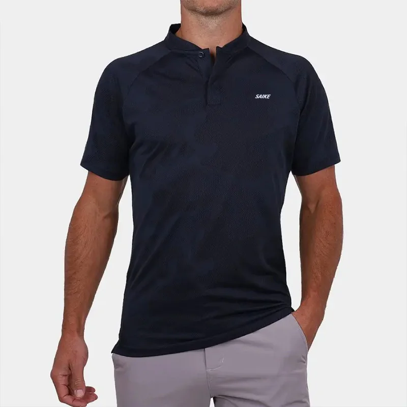 High Quality Homme Running Performance Golf Polo Shirt Quick Dry Custom Logo Polo Golf Shirts High Quality Sublimation Print