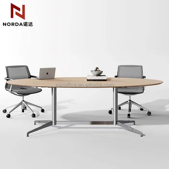 Unique Design Round Oval Office Desk Meeting Furniture Executive Conference Desks Modern Round Meeting Table