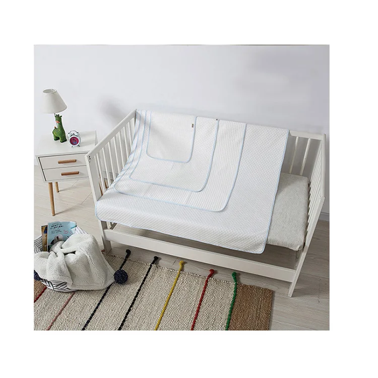 Новый дизайн, Бамбуковая детская кроватка, влагоотталкивающая подстилка, водонепроницаемые подгузники