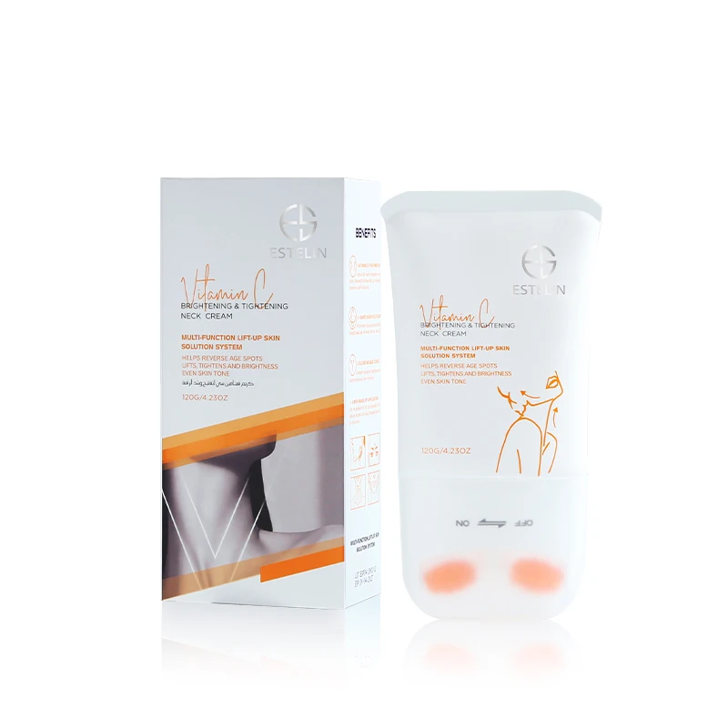 ESTELIN Vitamin C Dark Neck Removal Brightening Tightening Lifting Firming Neck Cream 120ml