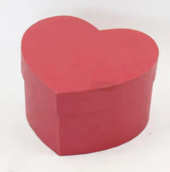 Custom Logo Eco-Friendly Sustainable Heart Shape Cardboard Rigid Gift Packaging Paper Jewelry Boxes with Cover