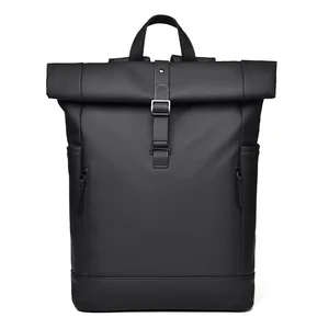 Wholesale Designer Student Computer Roll Top Custom logo Bagpack Waterproof  Bag Pack Sports Rucksack Travel Laptop Bag Backpack