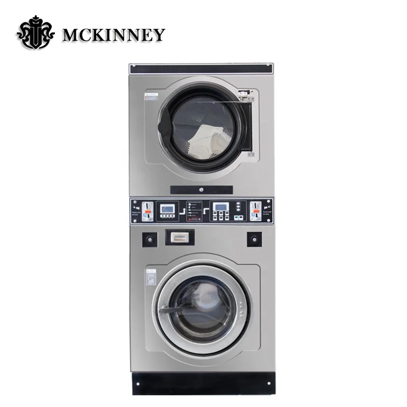 Professional Commercial Laundry Coin Operated Washing Machine and Dryer