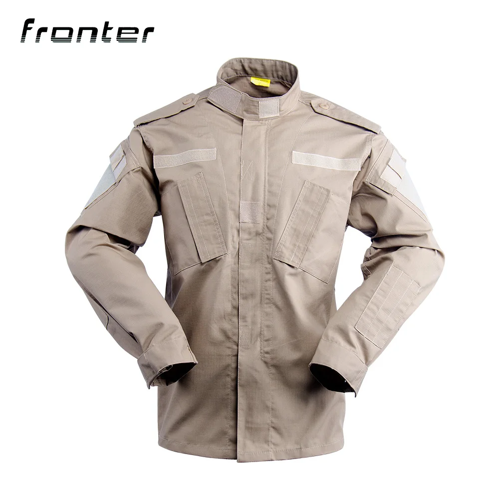 Custom Color US Camouflage Uniform Design Your Own Training Dress Combat Uniforms With Ristop Fabric Sale