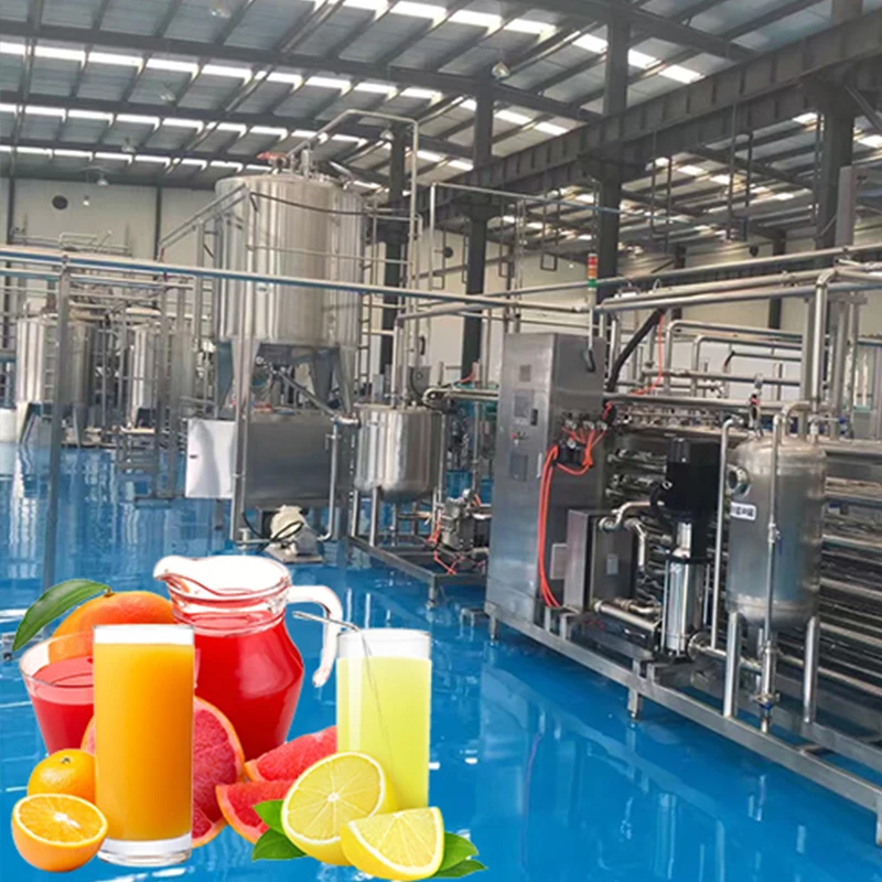 Industrial Citrus Orange Juicer Processing Making Machine Production Line Plant