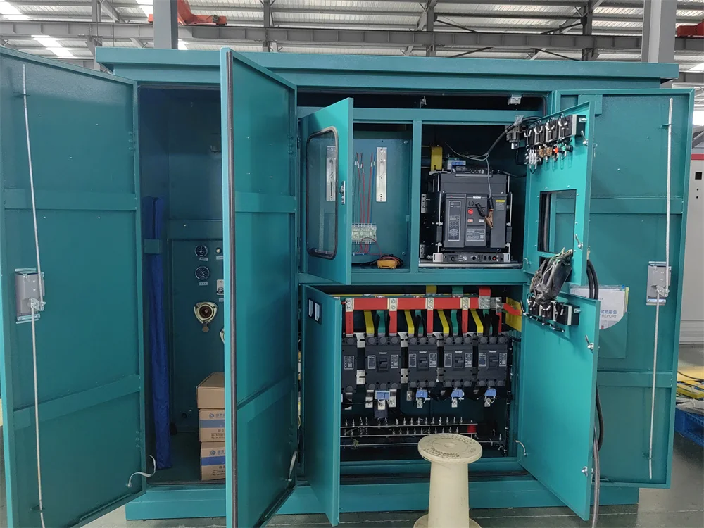 EEU Standard 50Hz Dyn5 15 / 0.4kV 400kVA Ethiopia Compact Transformer Substation details