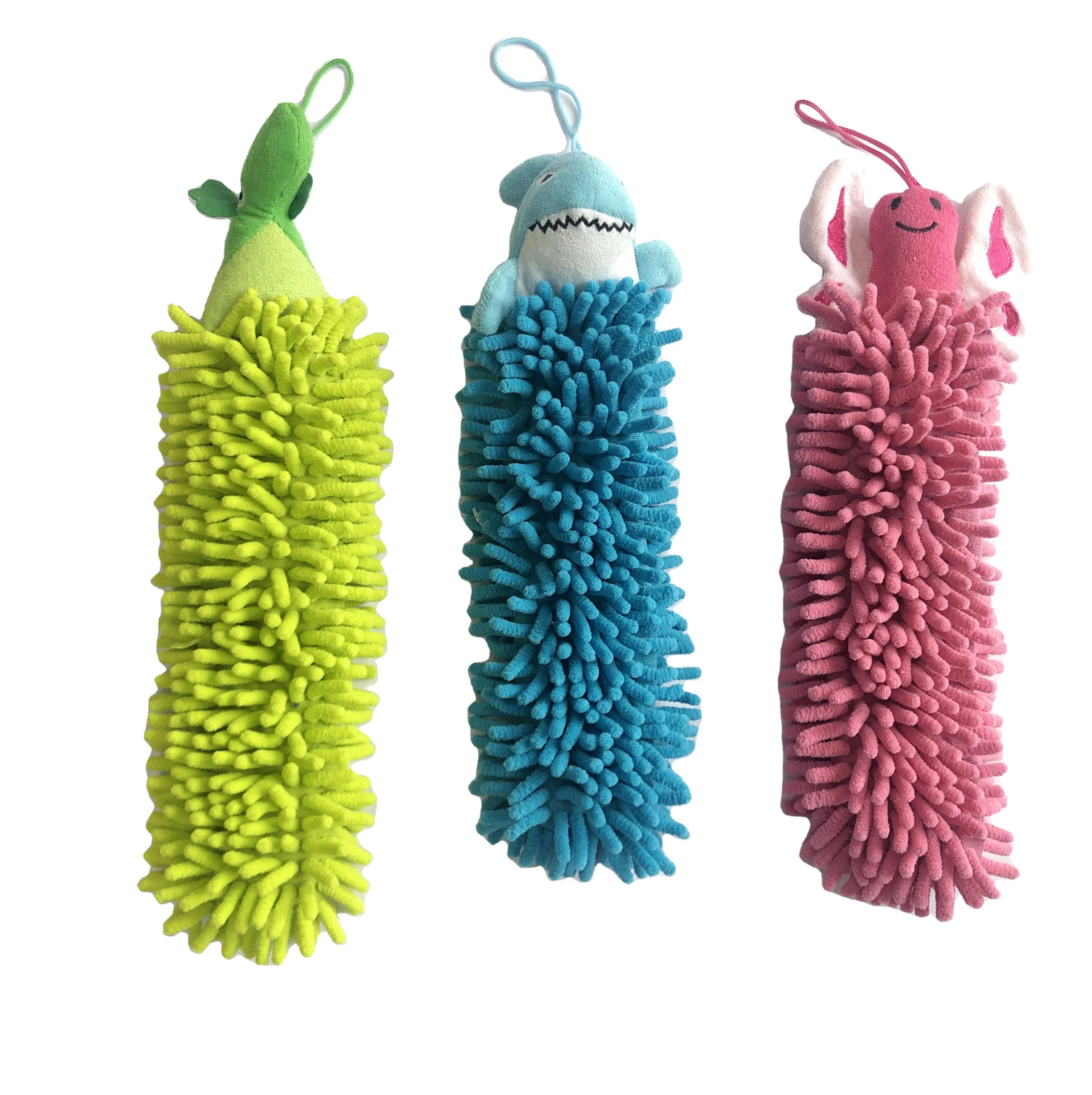 2022 современные двухсторонние подвесные кухонные полотенца для рук в ванную комнату быстросохнущие впитывающие полотенца для рук из микрофибры синельная лапша