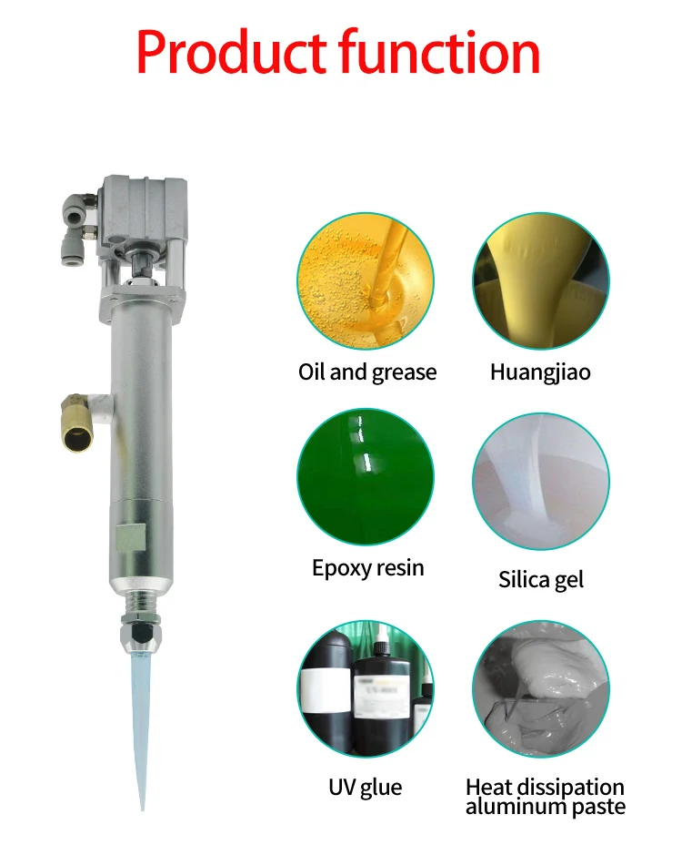 Precision Casting Djf21 Valved Glue Dispenser Large Flow Silicone High