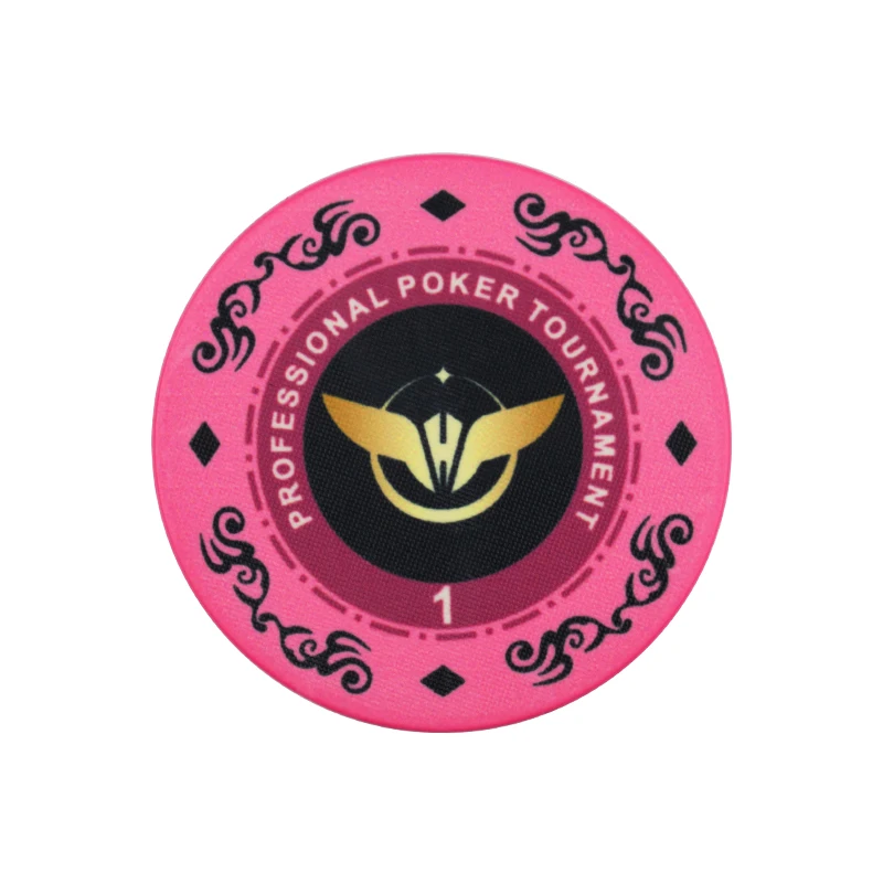 YH卸売EPTセラミックポーカーチップWSOPポーカーチップ（額面付き