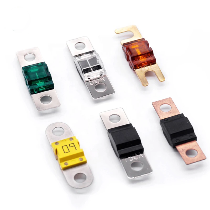 5P 5 Ways 200A Rated Current 48V DC MIDI Fuse Holder Electrical Junction Box for ANS MIDI Fuse