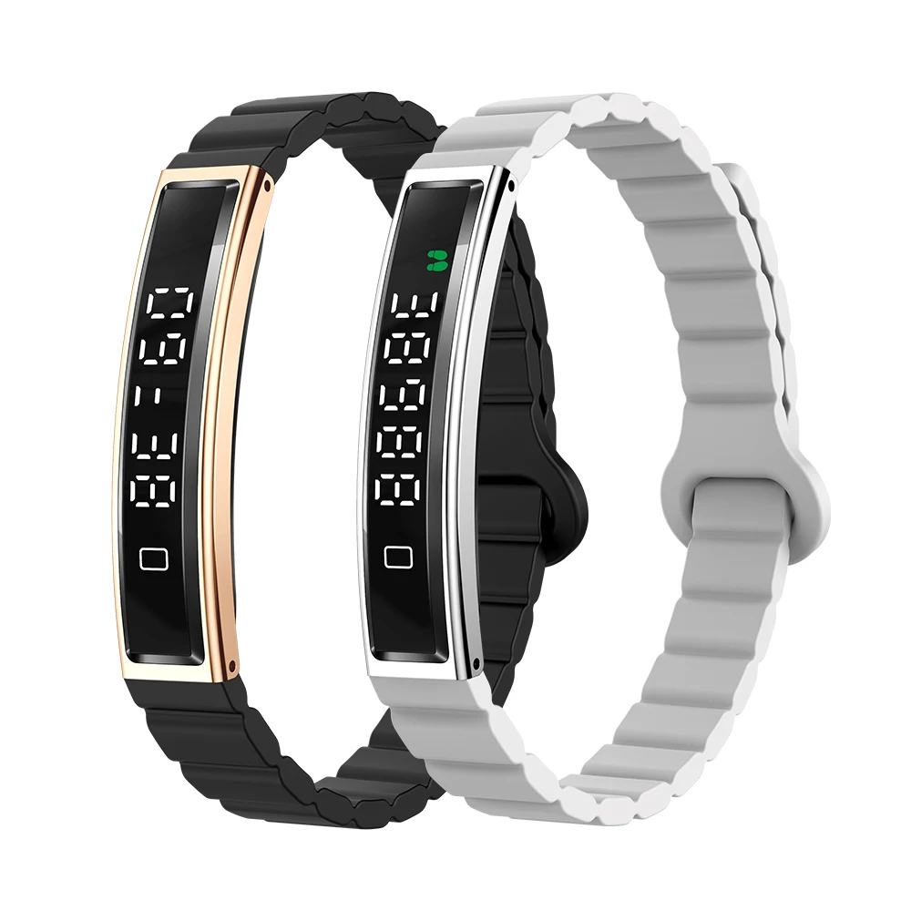 2025 Women's Health Smart Band LED Display Sleep Monitoring Sports Wristband Android Compatibility Fashion B3 Smart Bracelet