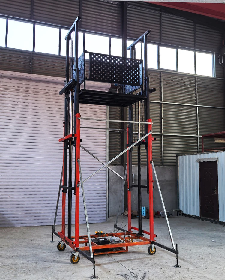 ANSI/OSHA Compliant Powered Scaffold Powered with Adjustable Features ...